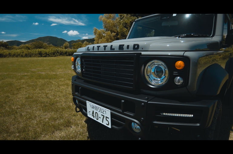アウトドア車ジムニーカスタム 静岡市葵区沖自動車へ